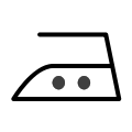 Iron on warm temperature